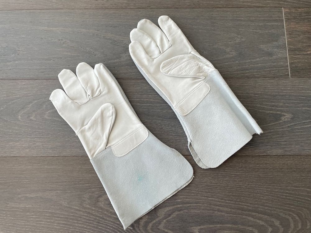 Marco Porta Nikolaus Handschuhe Aus Baumwolle - Weihnachtliche Weiße Handschuhe Für Den Nikolaustag