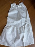 H&M Stufenkleud mit Bindedetail (cremefarben, Grösse L) NEU