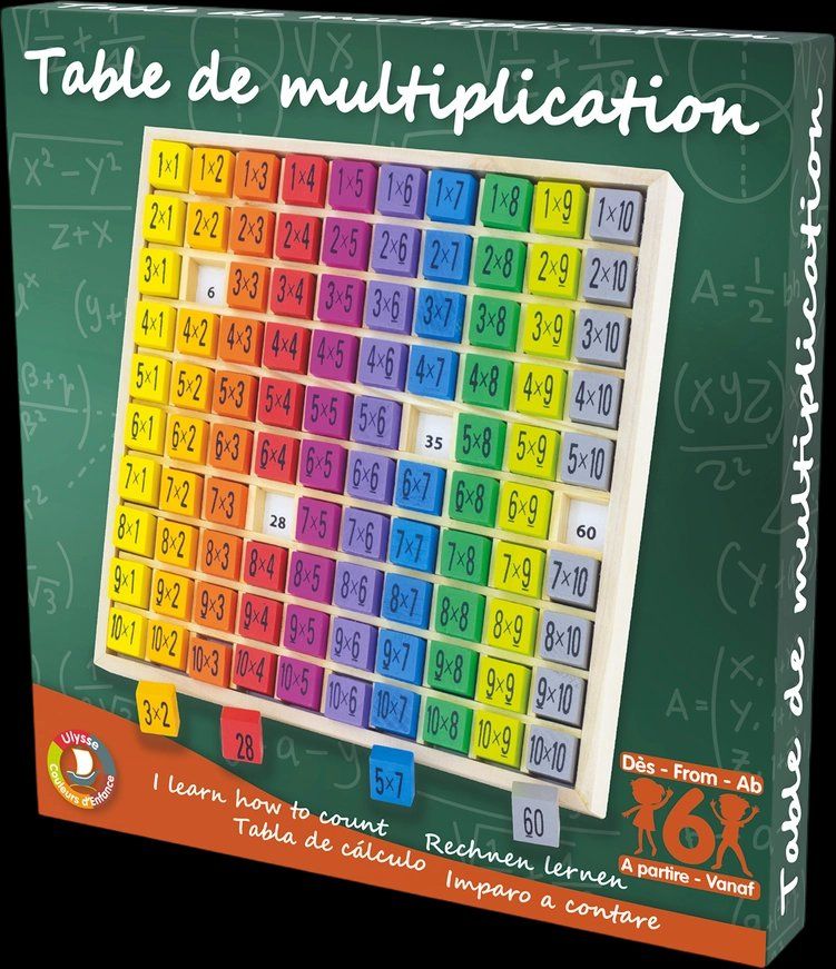 Spiele: TABLE MULTIPLICATION ( NEUF ) – Neu und originalverpackt aus Meyrin von ChiaraMania