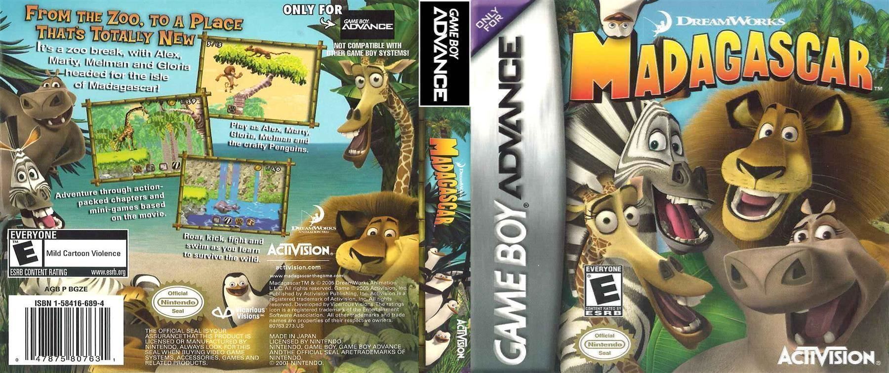 Jeux: Madagascar - Game Boy Advance – D'occasion à Chur par mojobox