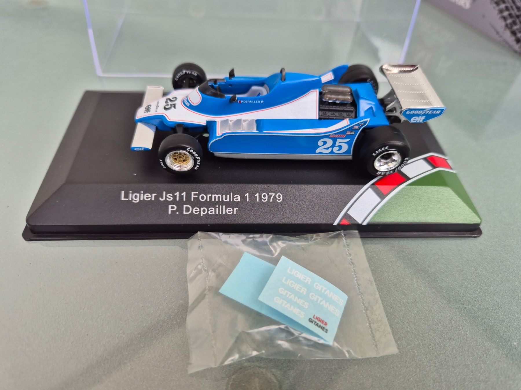 Modellautos: Ligier JS11  Patrick Depailler.CMR 1:43 – Neu und originalverpackt aus Oberbuchsiten von laffite54