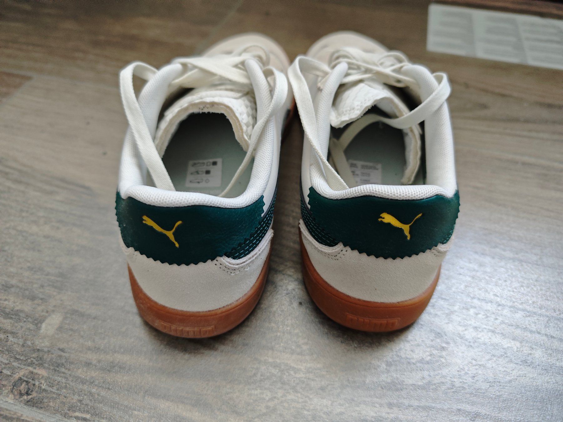 Puma Scarpe da uomo: Puma Sneaker, neuwertig, hellbeige, Grösse ~41 – Nuovo (secondo la descrizione) da Thundorf venduto da Napsty 1