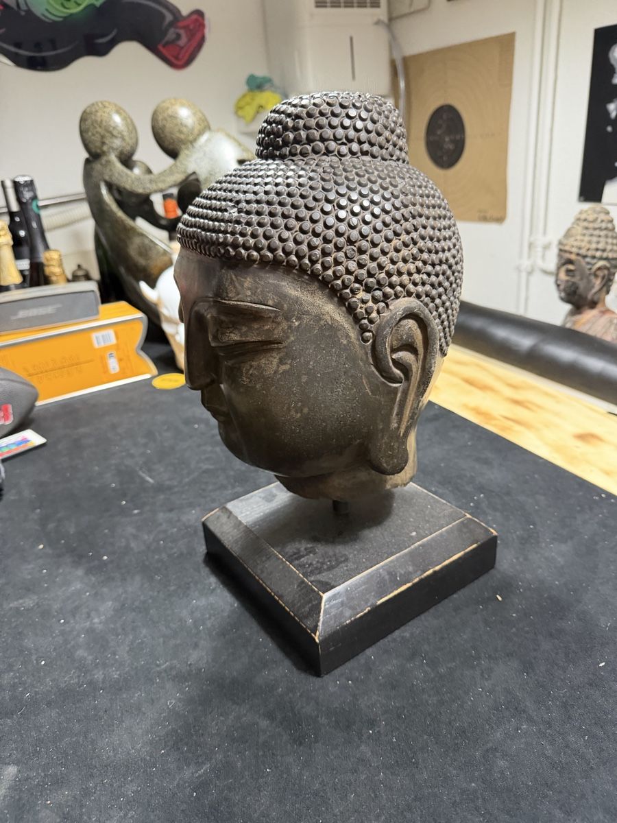 Sculture & Statue: Antiker Buddha Kopf – Usato da Wettingen venduto da NickInc 2