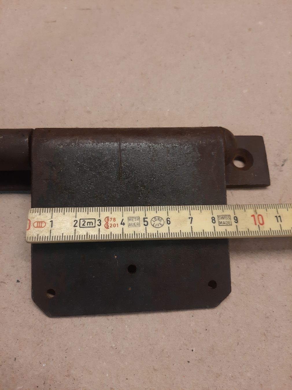 Porte: Altes Scharnier aus Eisen, 32 cm – Usato da Mels venduto da Melzi 6
