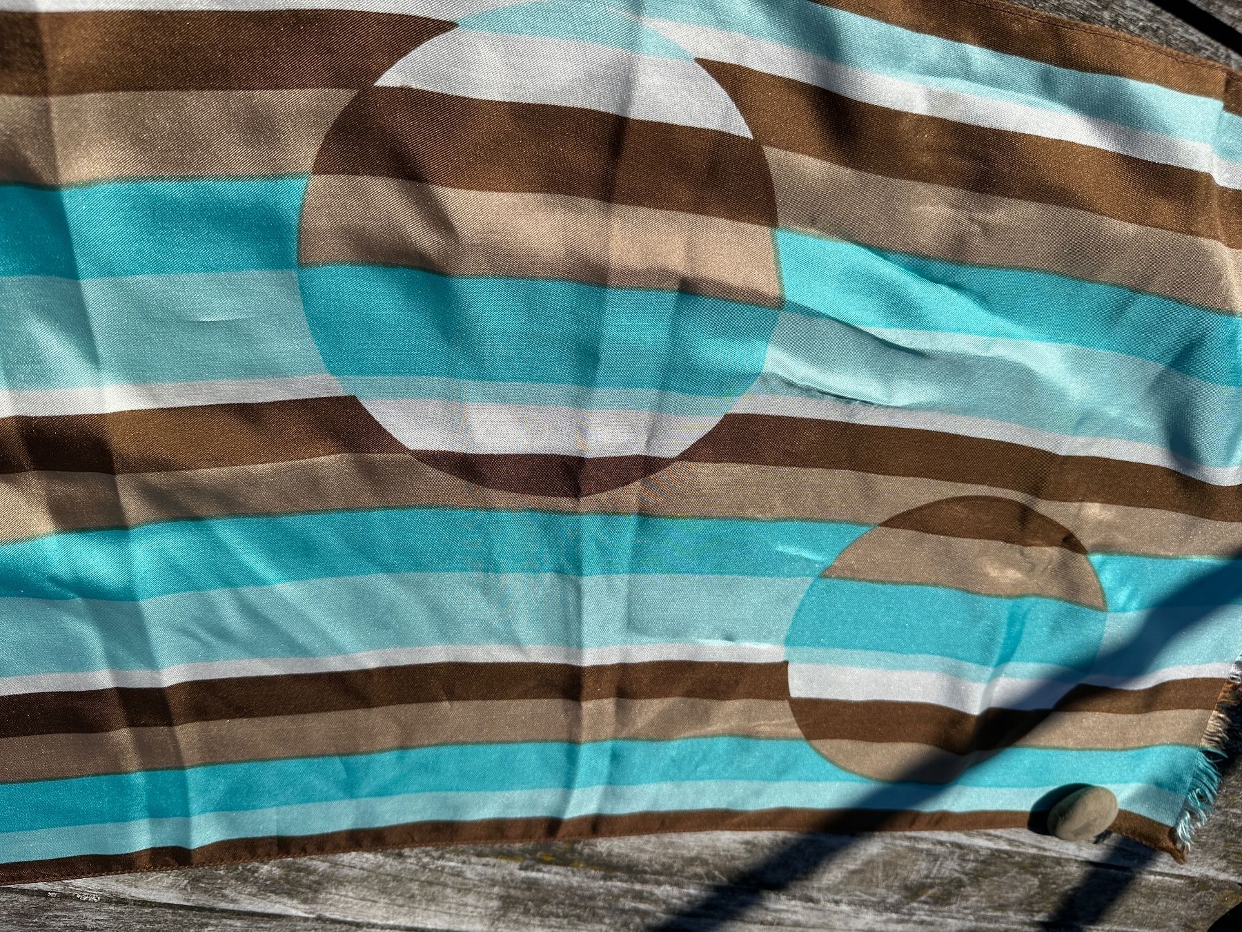 Foulards, Tücher & Schals: Seidenfoulard Seidenschal – Gebraucht aus Zürich von atlantis77 4