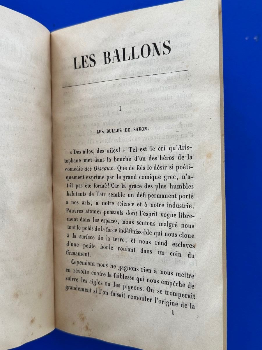 Bücher: Fonvielle - Aventures Aériennes. 1876 – Gebraucht aus Adliswil von buch_und_kunst 2