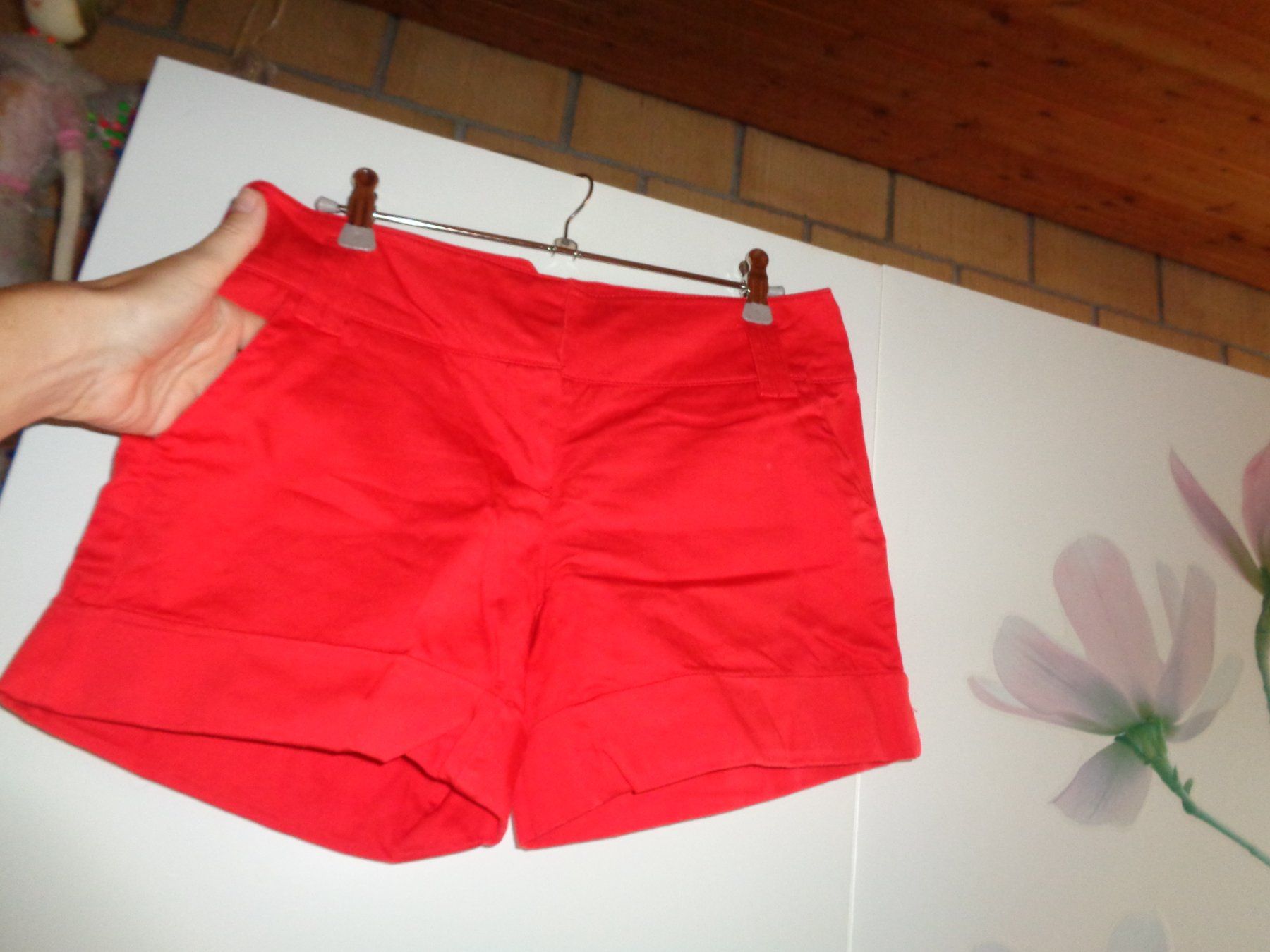 Pantaloni: *** kurze rote Hose *** / Amisu / Baumwolle ab 1.00 – Usato da Othmarsingen venduto da Leuchtturmlady 1