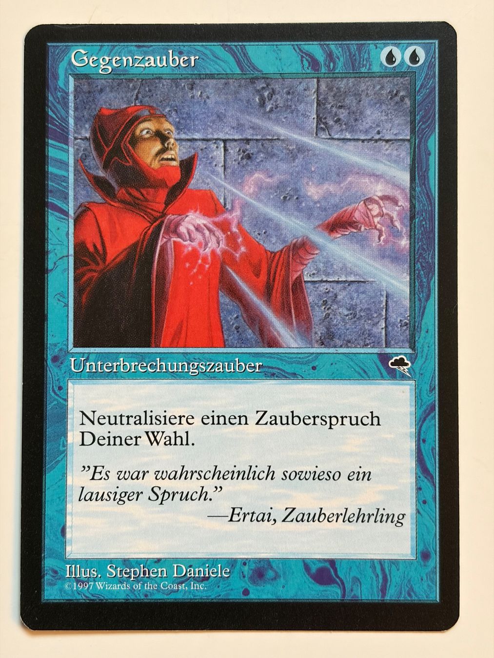 Magic The Gathering Carte collezionabili: Gegenzauber (Counterspell) - Tempest – Usato da Bonstetten venduto da ddiederichs