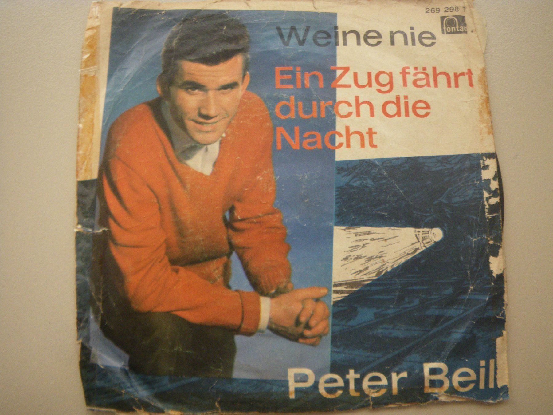 Schallplatten: Vinyl-Single Peter Beil - Weine nie – Gebraucht aus Langenthal von Modo39