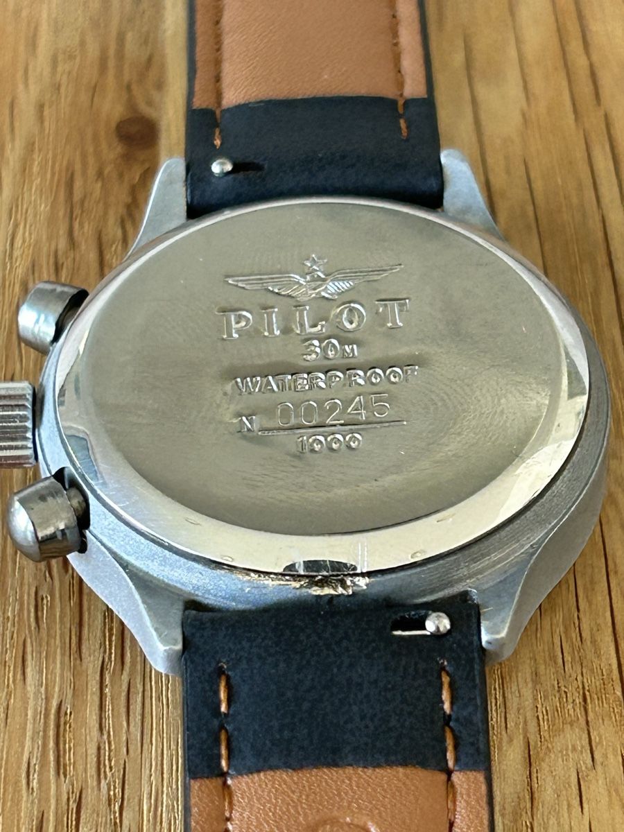 Orologi: Pilot Chronograph Uhr – Usato da Cugnasco venduto da Sim_2002 2