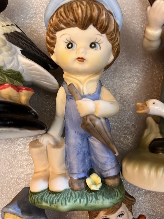 13 Porzellanfiguren handbemalt 7