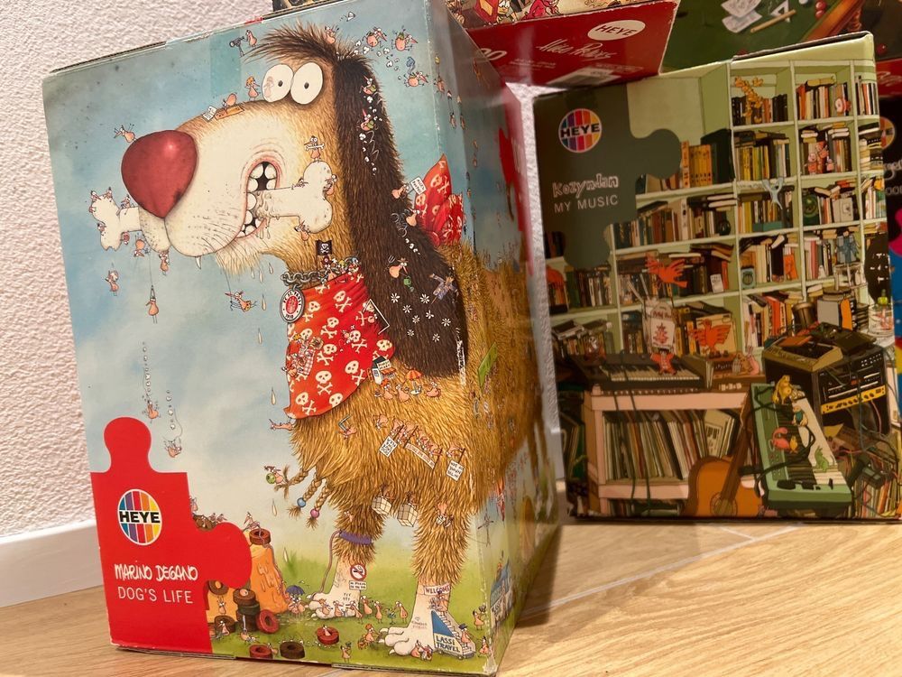 Heye Puzzles: 6x Heye Prades, Ryba etc. vollständig – Gebraucht aus Sennhof von Dealmonster 1