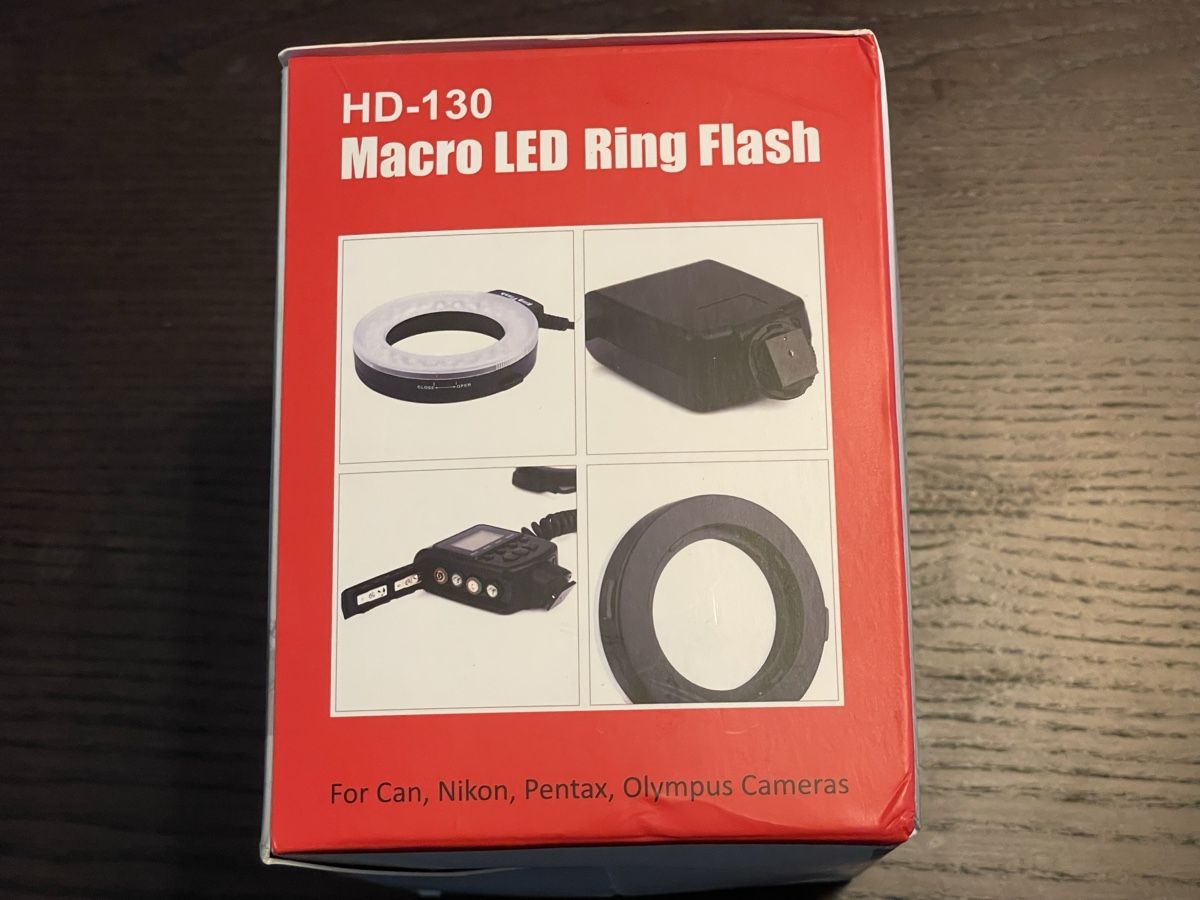 Blitze: HD-130 Macro LED Ring Flash for Canon, Nikon, Olympus! – Neu (gemäss Beschreibung) aus Münchwilen AG von fed_qj7w 1