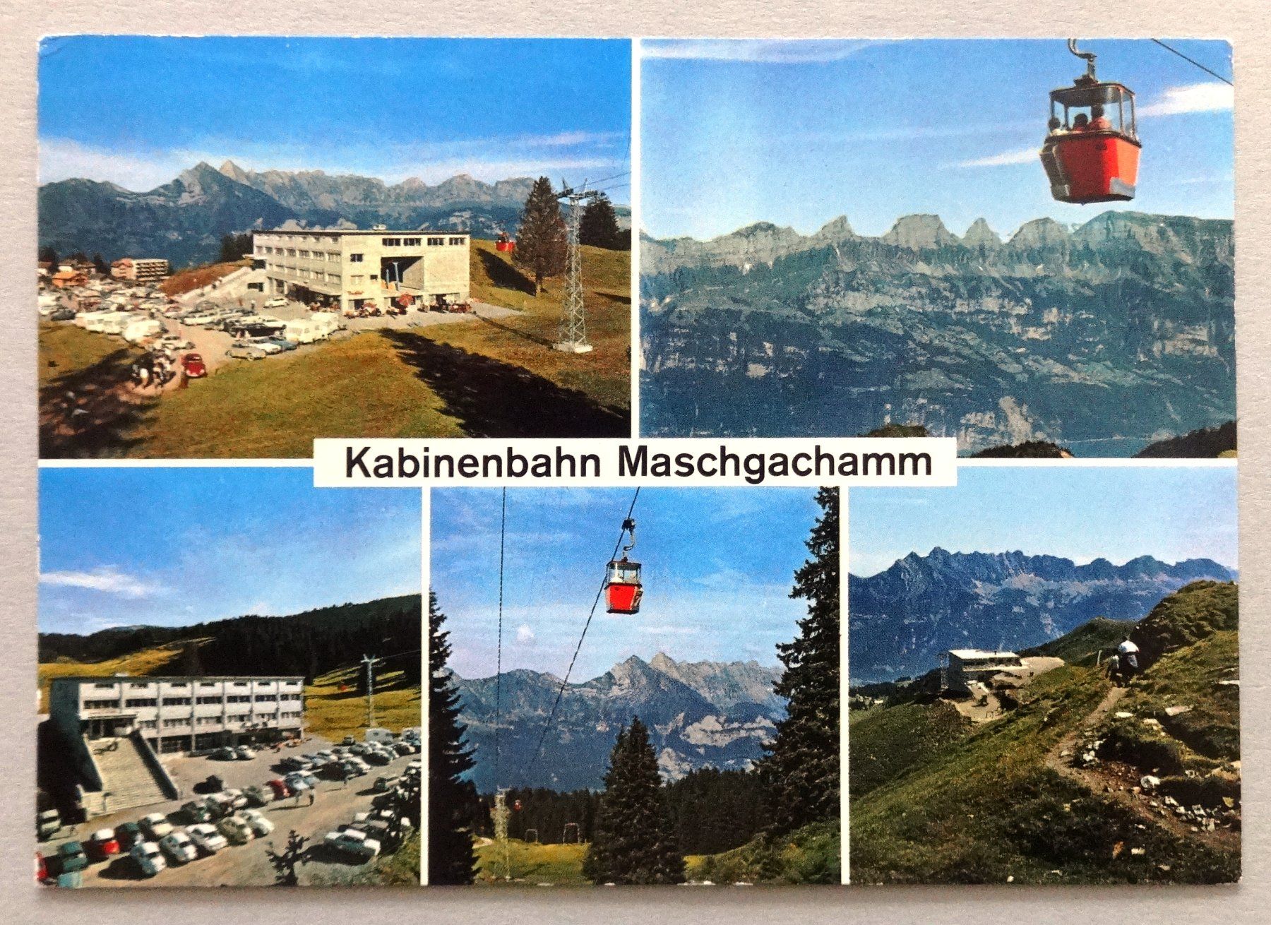Cartoline postali: Kabinenbahn Maschgachamm – Usato da Fétigny venduto da Billy2miny