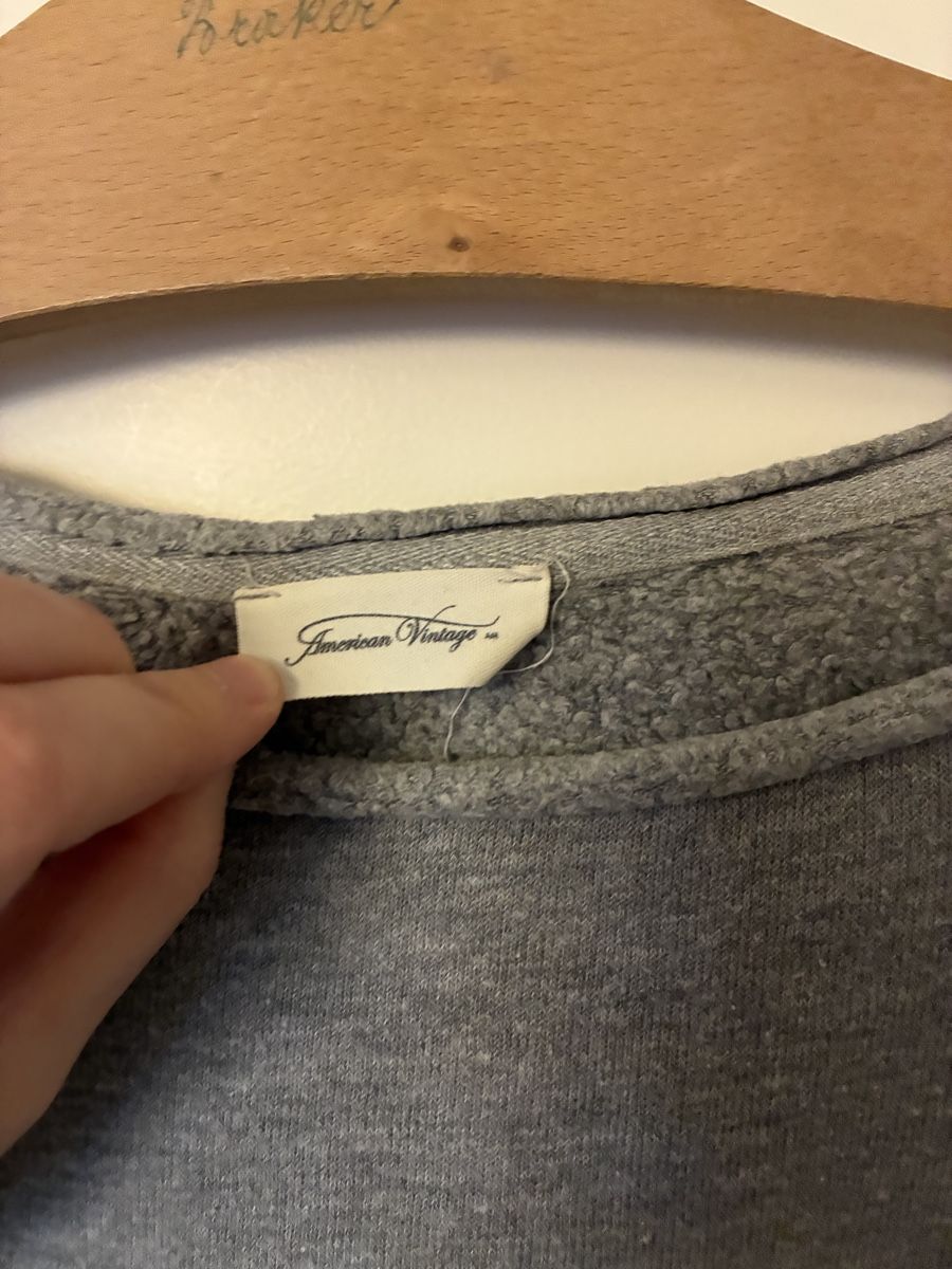 Pullover & Sweatshirts: Damen Pullover American Vintage grau  – Gebraucht aus Wädenswil von Gilmored83 1