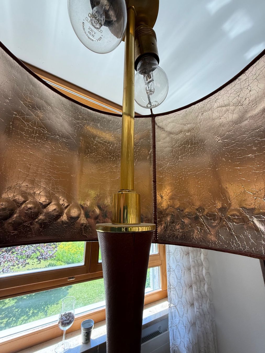 Lampade: Stehlampe 70er Jahre Messing Retro – Usato da Itingen venduto da uhu777 7