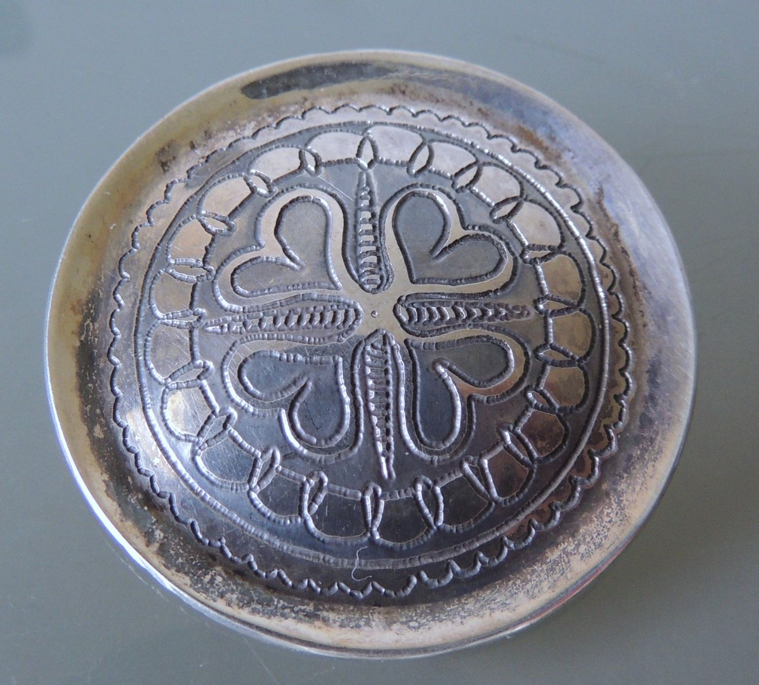Broches & Aiguilles: Silber 800 Brosche mit Kleeblatt  40 mm – D'occasion à Waldenburg par schaller707 1