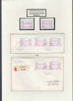 Auflösung einer Automatenmarkensammlung Blatt 21