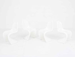 Vitra Panton Classic Stuhl von Verner Panton in Weiss