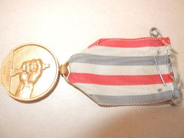 Medaille des Cheminots 1949 Eisenbahn Medallie Gleisarbeiter
