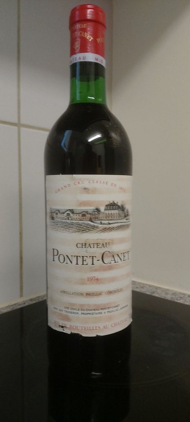 Vino: Chateau Pontet-Canet 1974 – Nuovo (secondo la descrizione) da Grenchen venduto da poggione