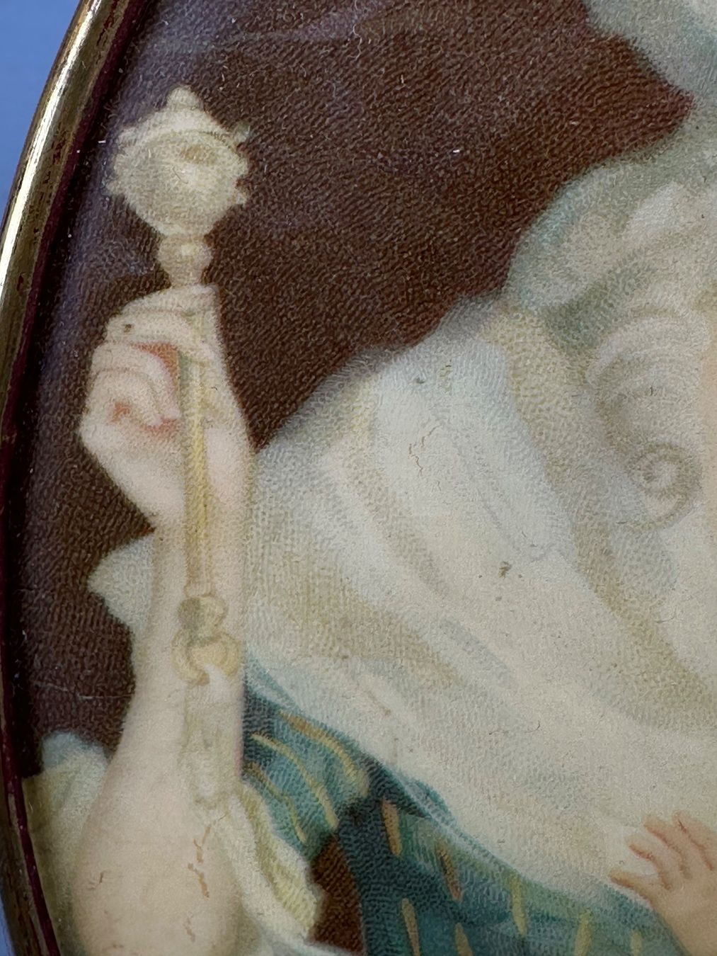 Gemälde: ANTIKE PORTRAIT MINIATUREN #27 – Gebraucht aus Zürich von NIKI777 3
