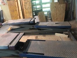 Unterstell-Hebebühne "Omer" für Werkstatt, 3t Tragkraft, ...