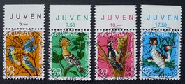 PJ 1970, Serie J232-J235 mit Ersttag Vollstempel + Tabs