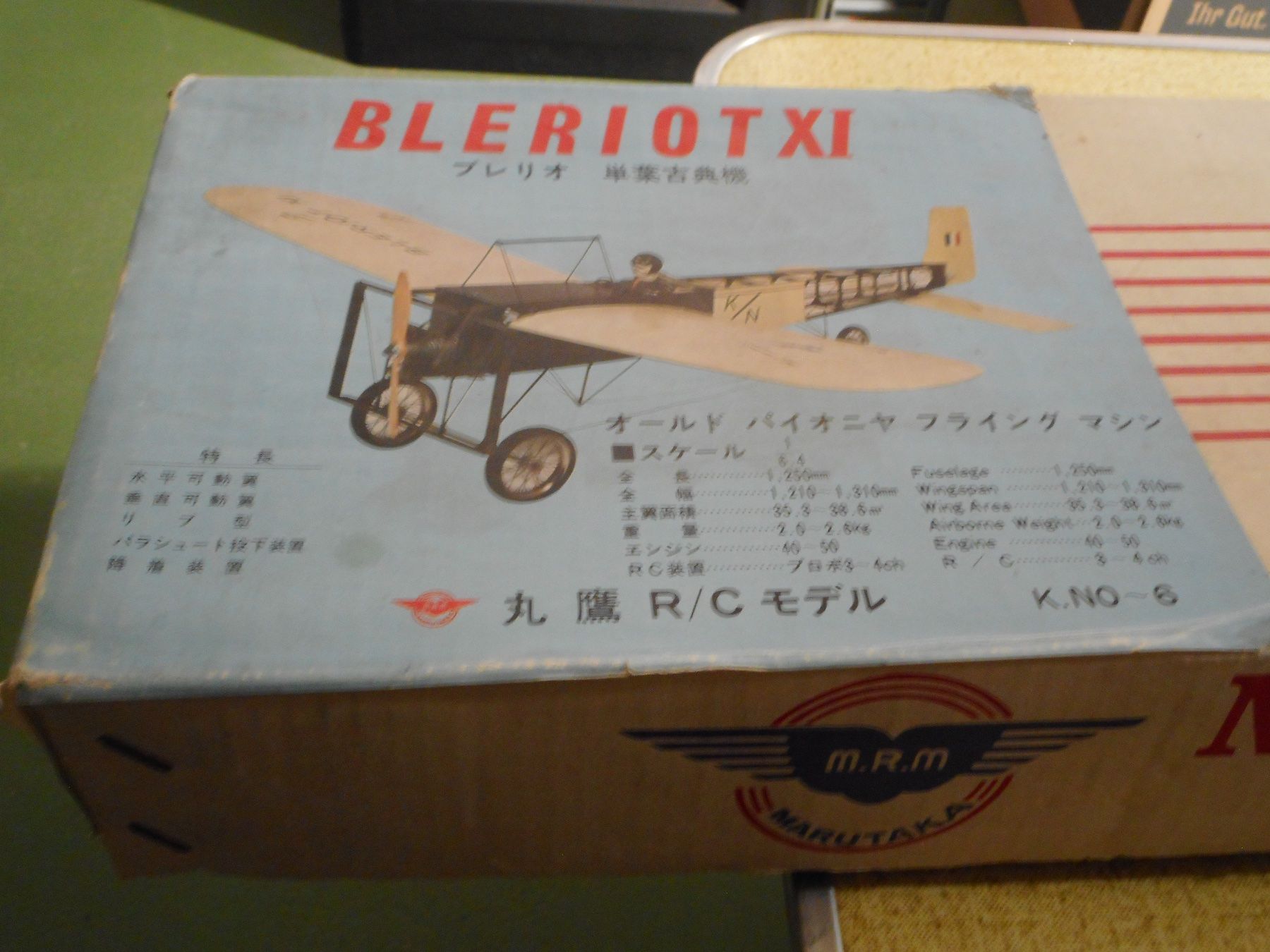 Modellismo RC: Marutaka Bleriot XI RC Model – Nuovo (secondo la descrizione) da Möriken AG venduto da Navajomonuvall