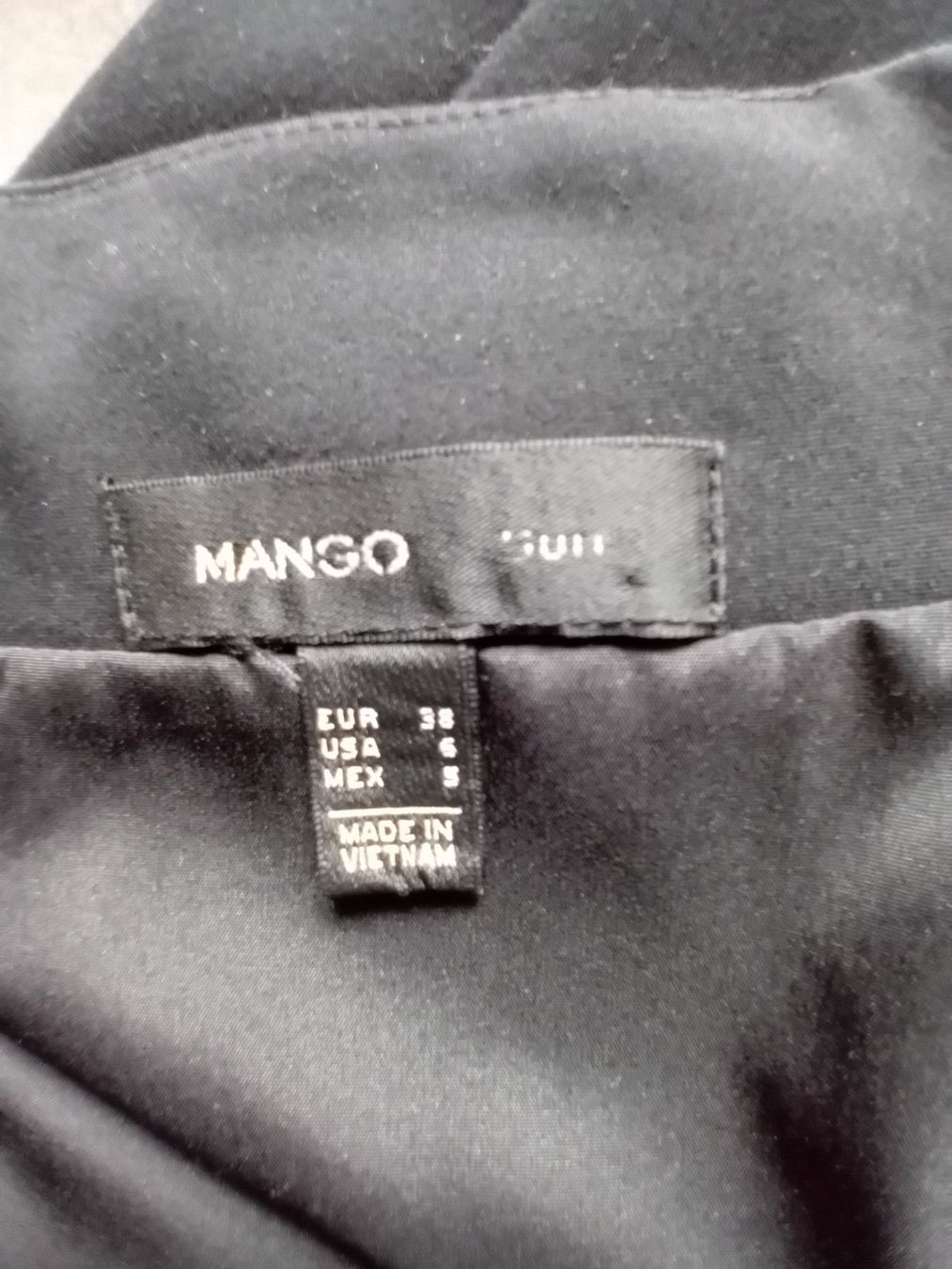 Mango Gonne: Schwarzer Business-Bleistiftrock Gr. 38 Mango – Usato da Rüthi (Rheintal) venduto da titlis07 5