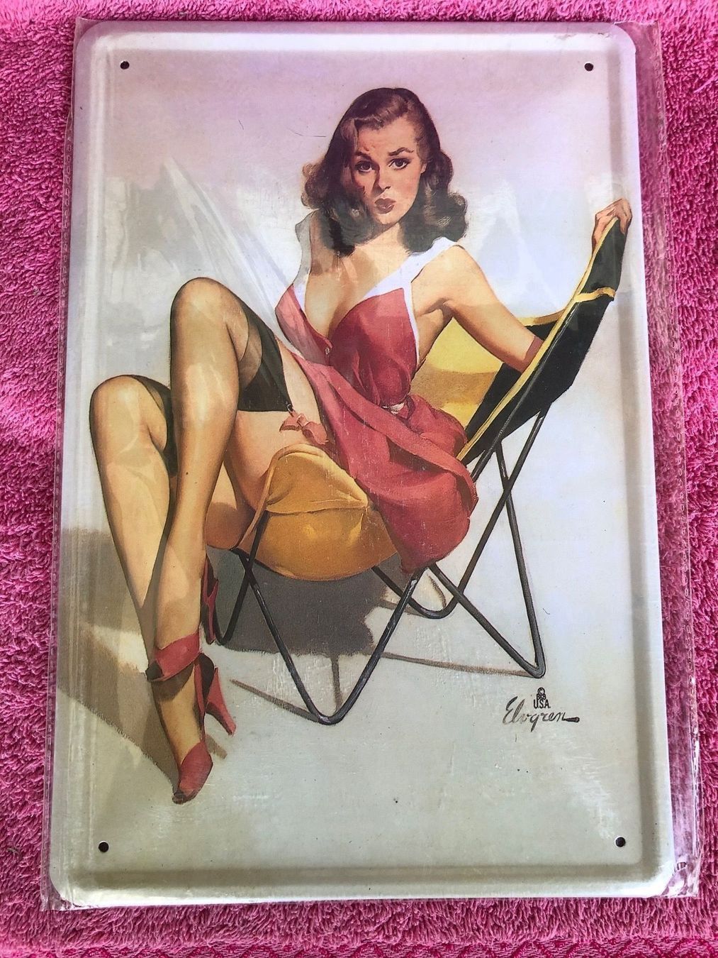 Schilder: Pin up 50s – Neu (gemäss Beschreibung) aus Reinach AG von rares75