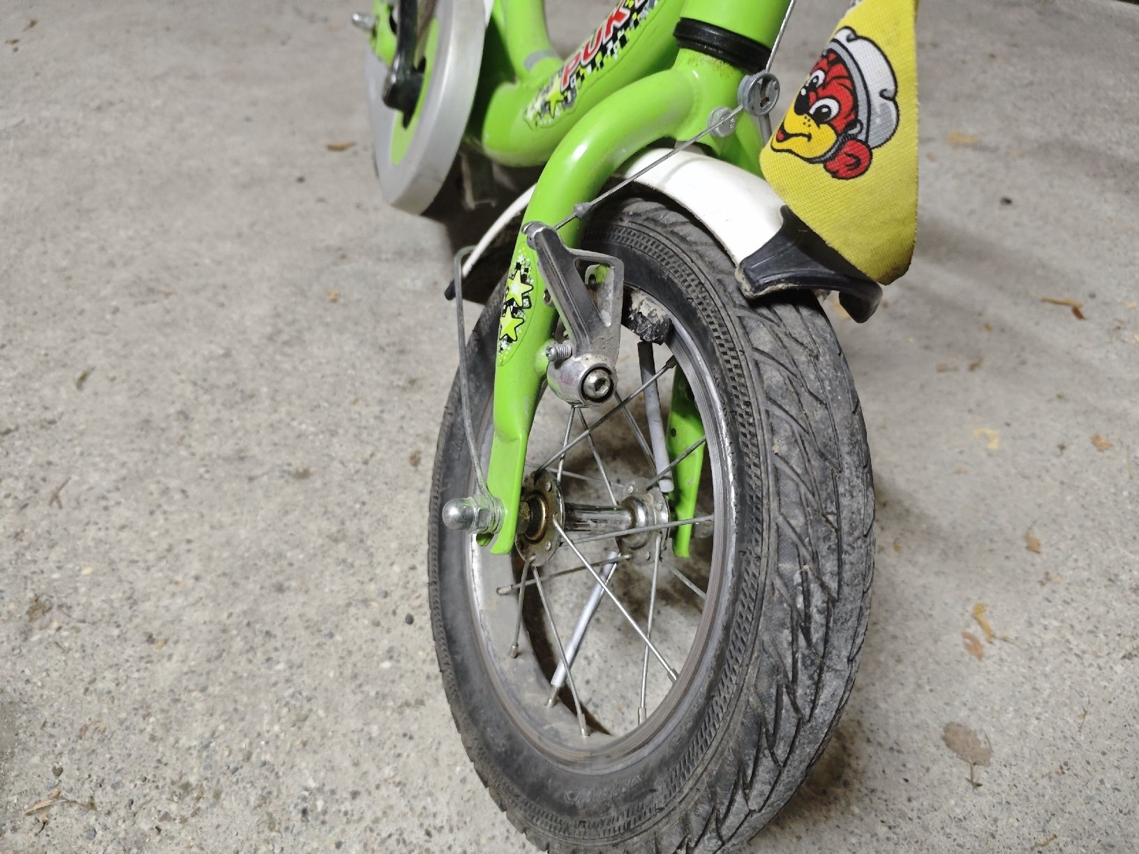Puky Biciclette: Kinderfahrrad Puky grün  – Usato da paspels venduto da flydenkerer 3