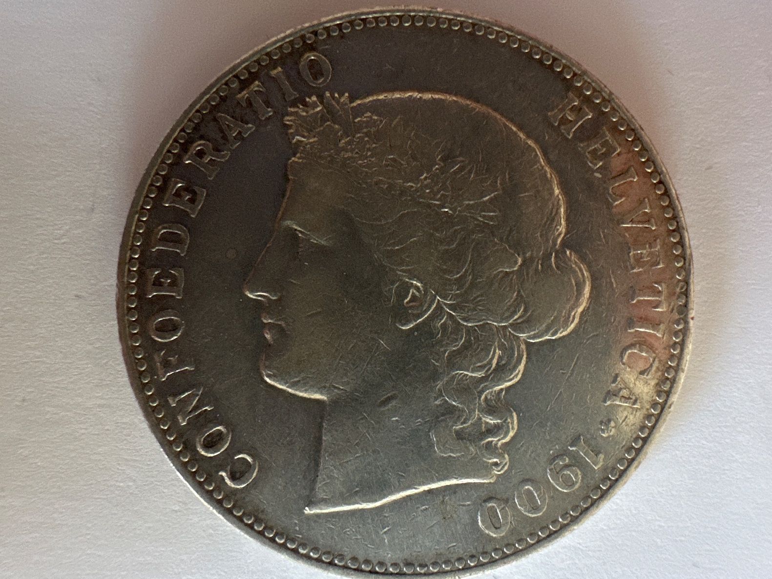 Tutti le monete: 1900 5Fr – Usato da Erlach venduto da gubbe1 1