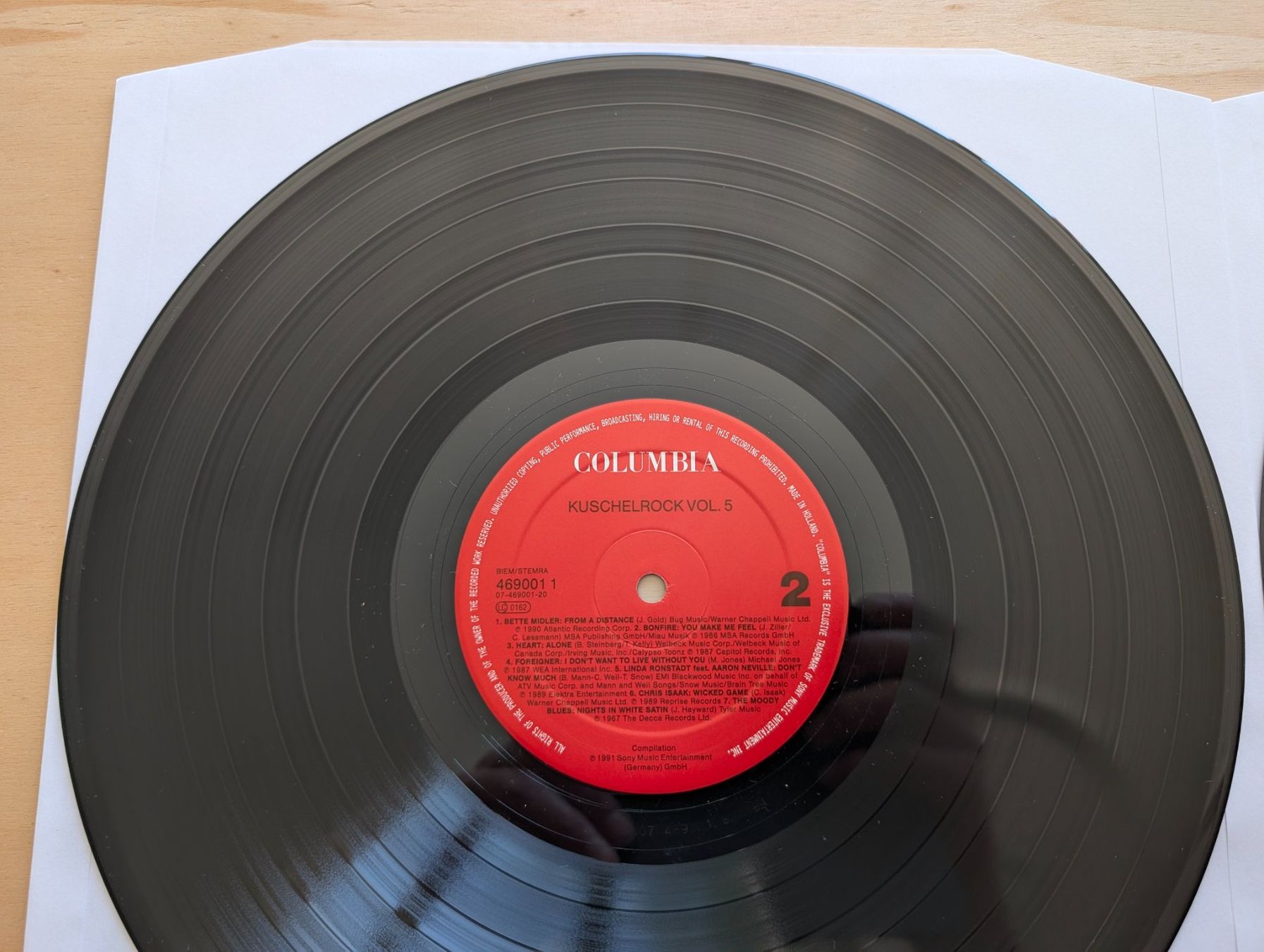Dischi in vinile: Kuschelrock 5    D 91 – Usato da Ebikon venduto da kisuM 8