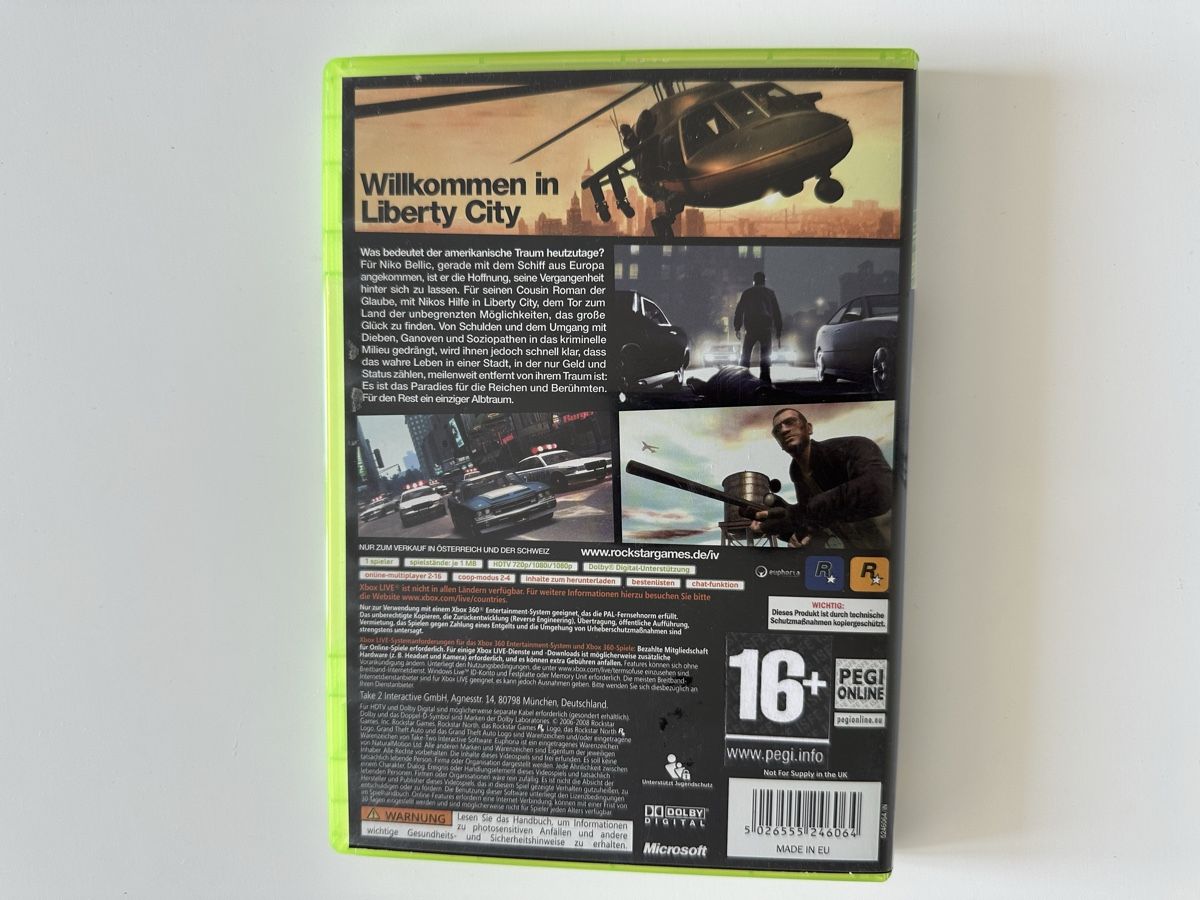 Spiele: GTA 4 Xbox 360 – Gebraucht aus Couvet von Aura_aura 2