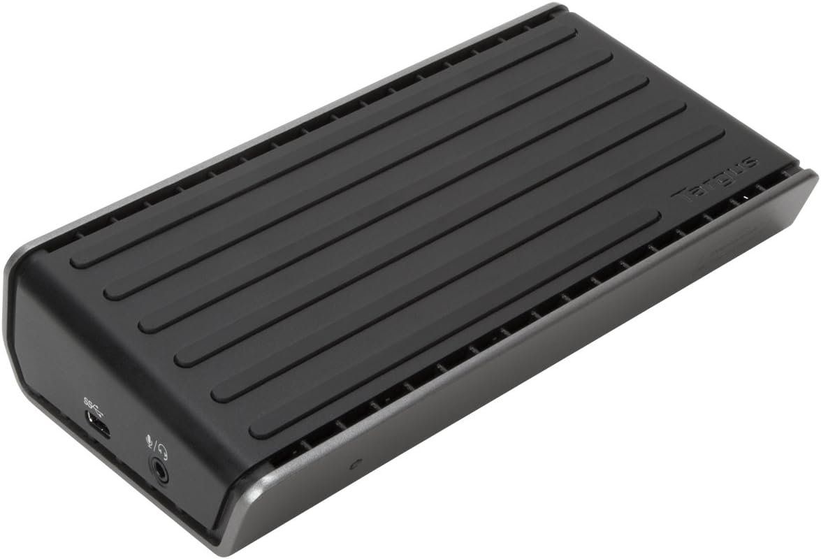 Targus Docking station: Targus Universal USB-C Dual Video 4K Dock mit Strom, Schwarz – Usato da Studen BE venduto da jwanko