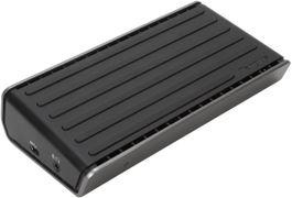 Targus Universal USB-C Dual Video 4K Dock mit Strom, Schwarz