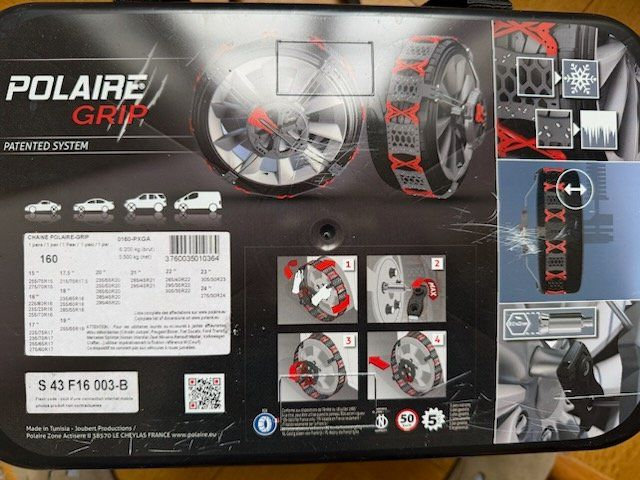 Catene da neve: Chaines à neige POLAIRE GRIP 160 – Nuovo e nell'imballaggio originale da Morges venduto da acm_lg5s 1