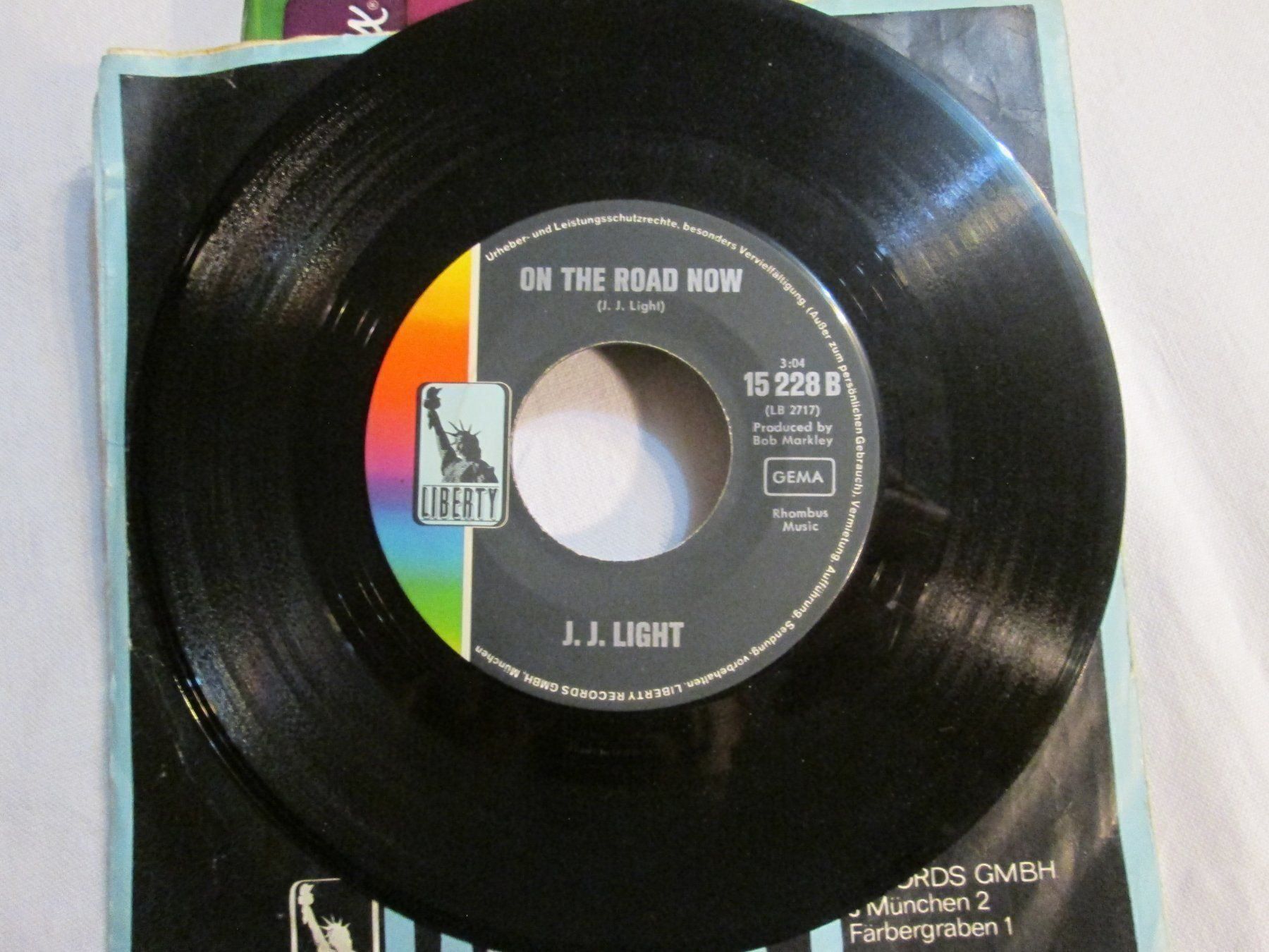 Dischi in vinile: Disque vinyle J.J. Light "On The Road Now" – Usato da La Chaux-de-Fonds venduto da Marteaux 2