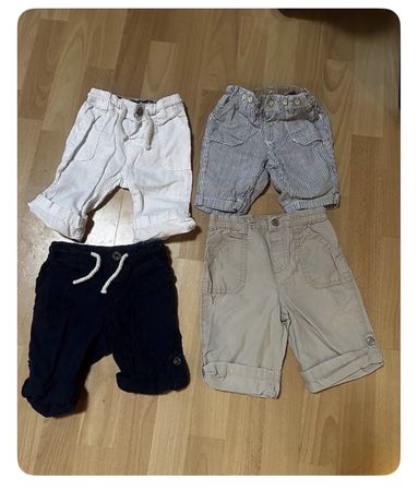 4er Set Sommershorts für Babys, Grösse 74, Top Zustand!
