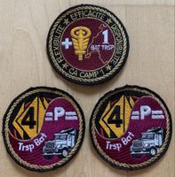 3 Badges Transport Bataillon