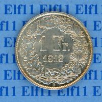 CHF___1.00 1913 -stgl 1 Franken