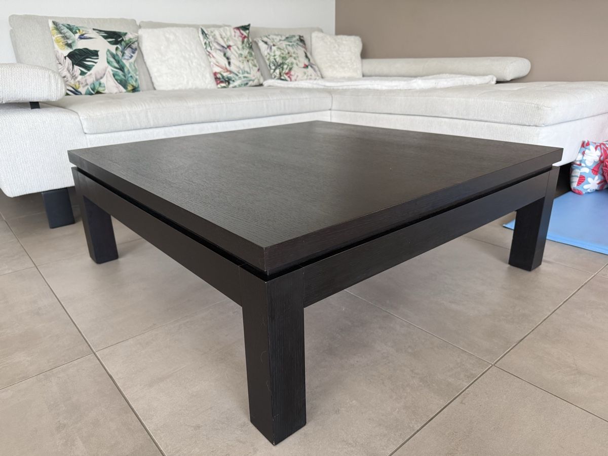 Tavoli: Table basse carrée noire bois (45) – Usato da Vex venduto da PhilCornerCH 6
