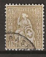 Ch036 - Helvetia assise 36  obl.