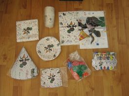 Kinder Geburtstag Deko Set für 10 Kinder