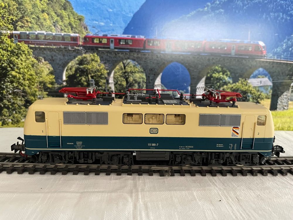 Roco H0 43413 E-Lok Br. E 111 189-7 150 Jahre Deutsche Bahn (Gebraucht ...