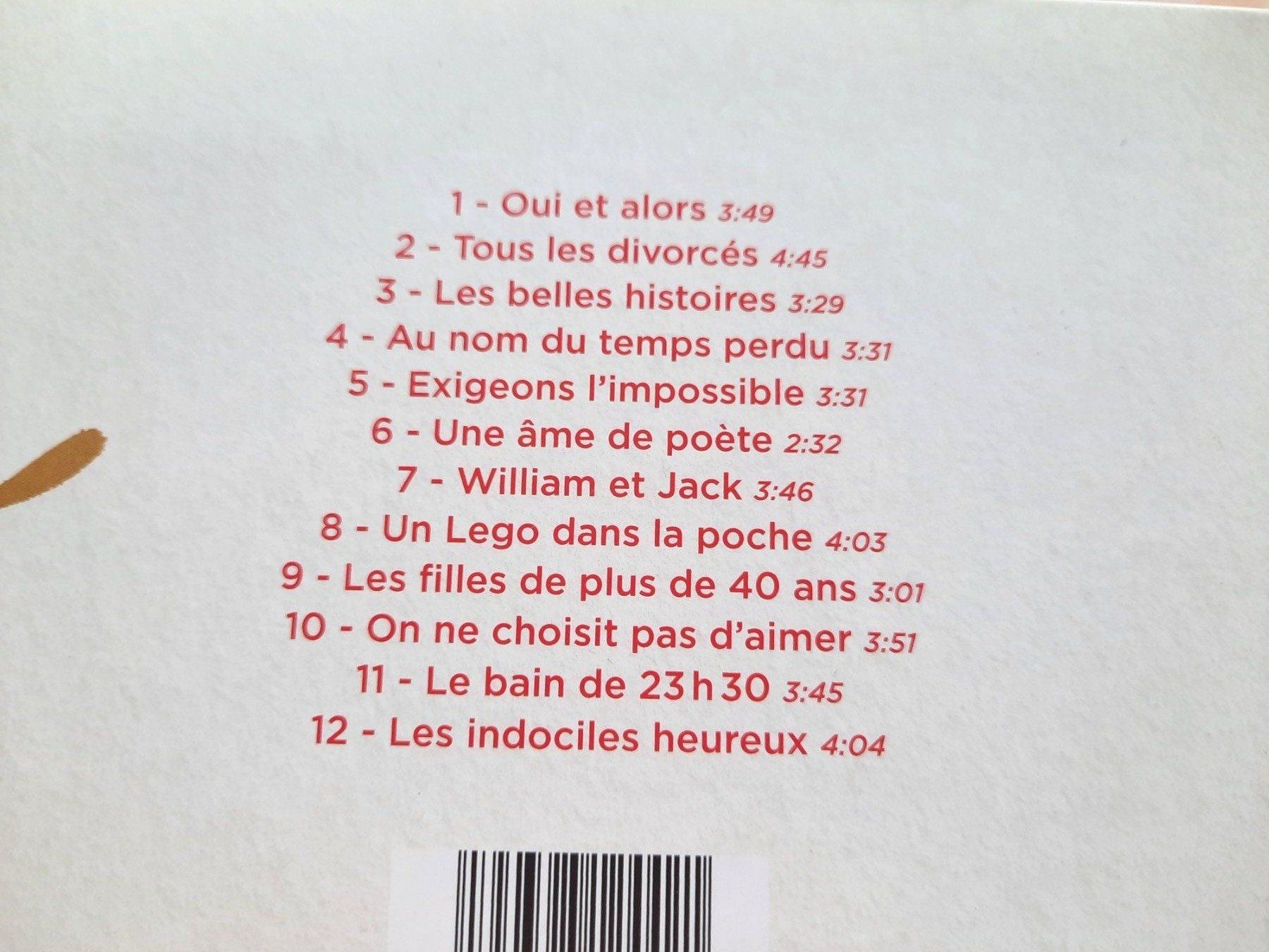 CDs: CD Bénabar - Indocile heureux – D'occasion à Pully par bro_n52j 2