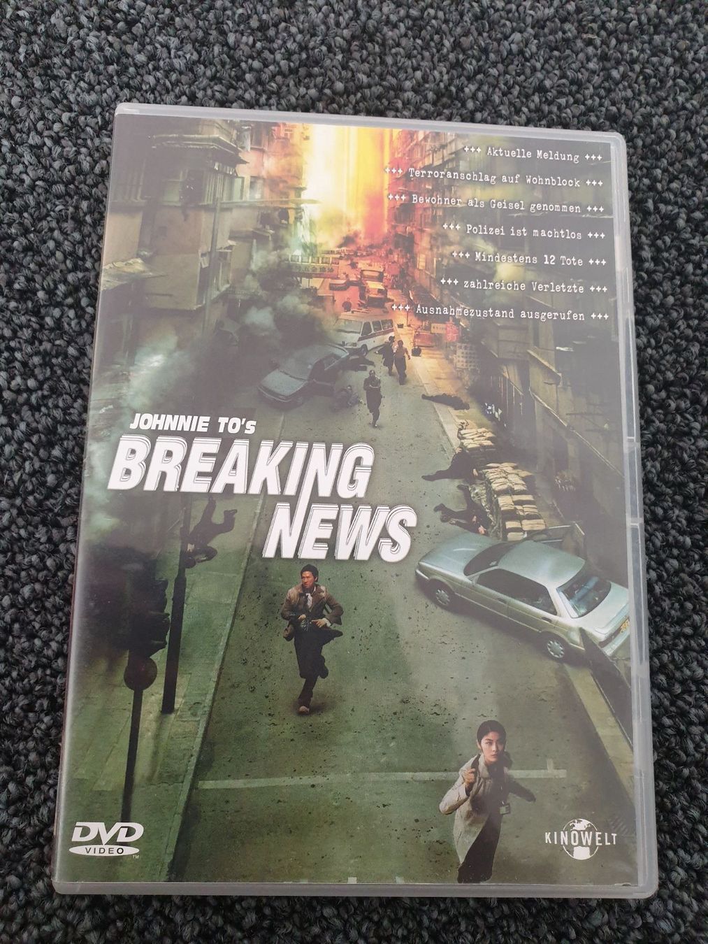 Tutti i DVDs: BREAKING NEWS (3438) – Usato da Ruswil venduto da Ruck.Zuck.