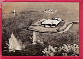 ZÜRICH 1958, SAFFA - INSEL MIT TEA-ROOM