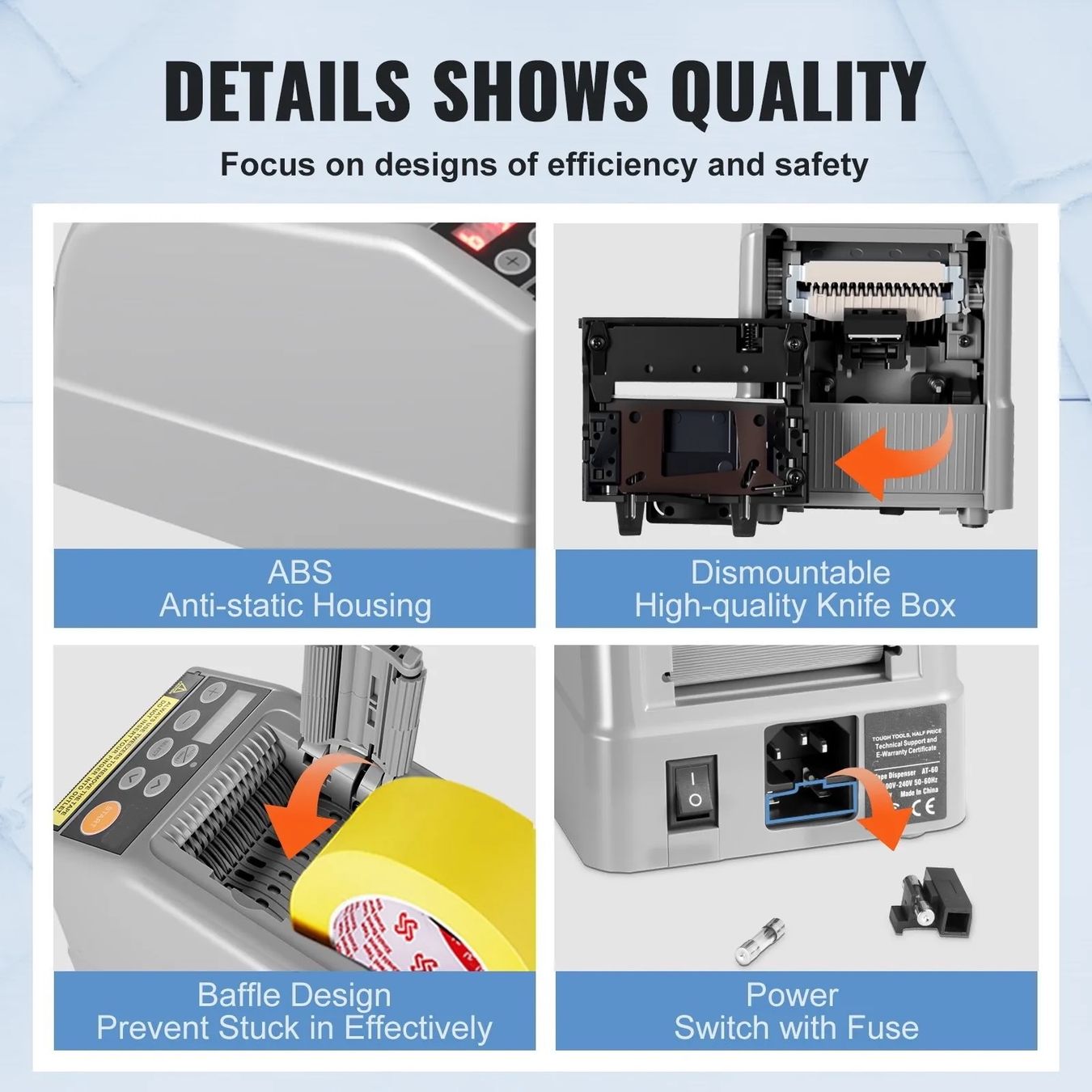 Tutte le macchine: Automatischer Klebebandspender elektrischer – Nuovo e nell'imballaggio originale da Bülach venduto da StoreInShop.com 4